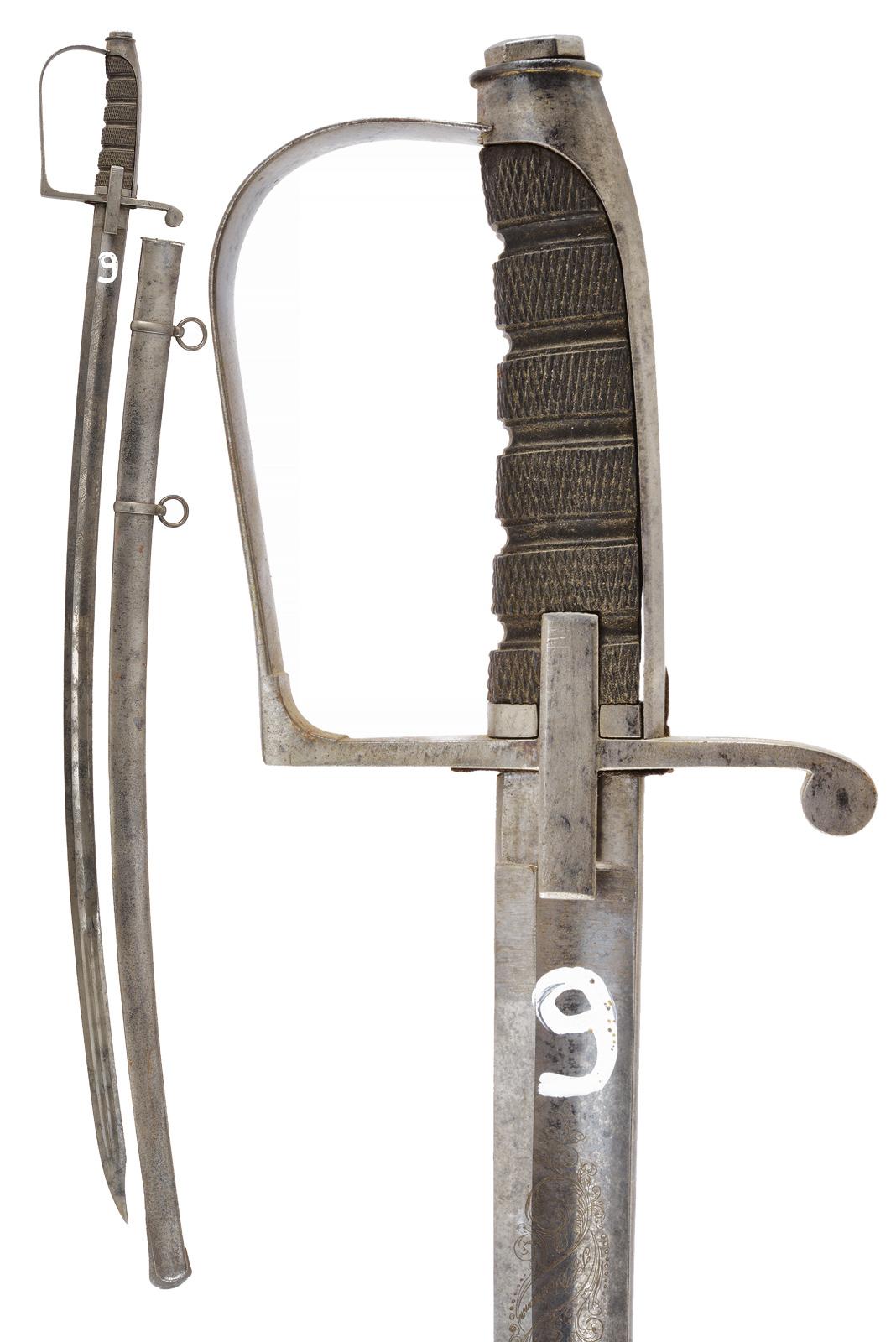 Sciabola Mod. 1855 incisa