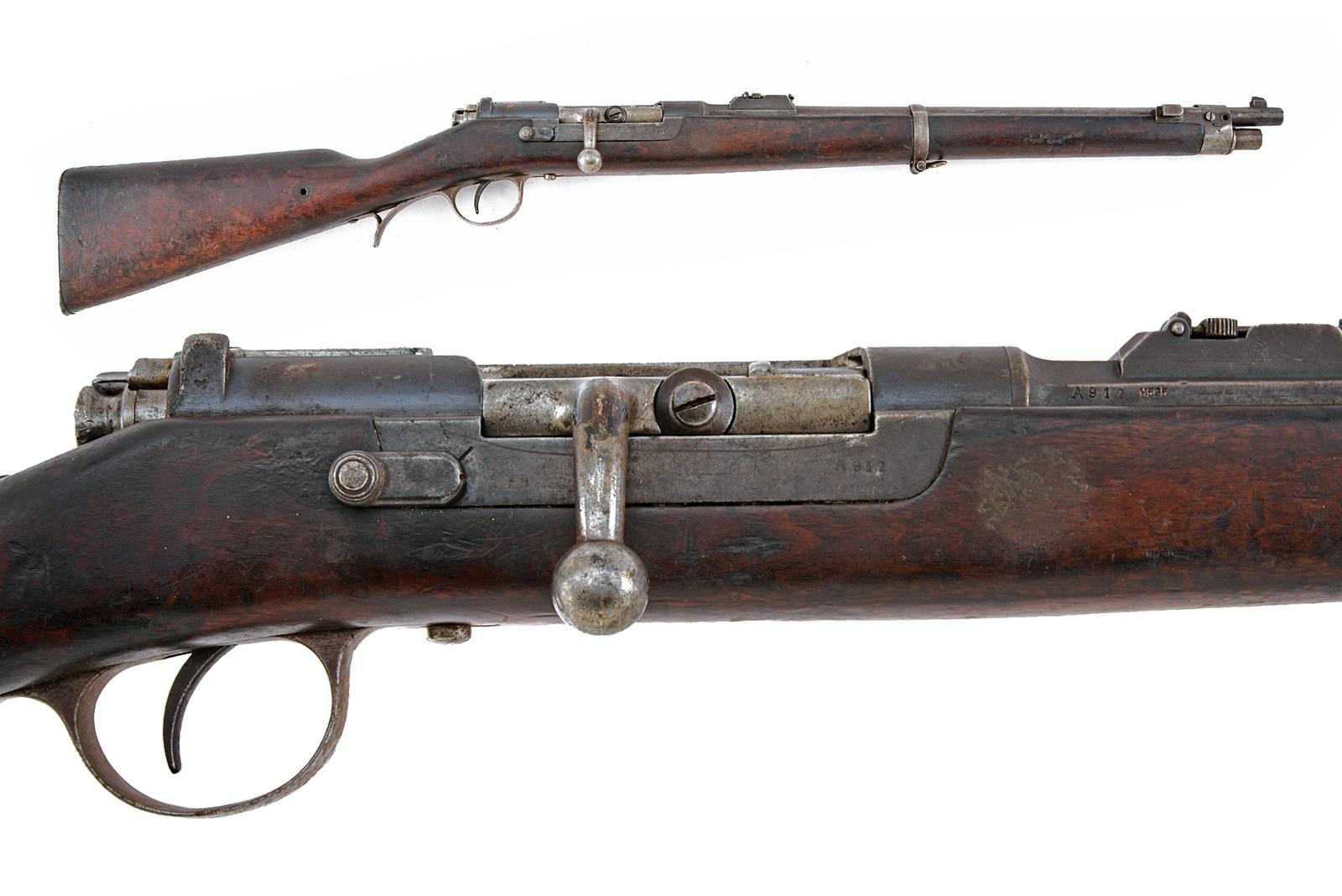 Fucile a retrocarica Kropatschek mod. 1886 Steyr