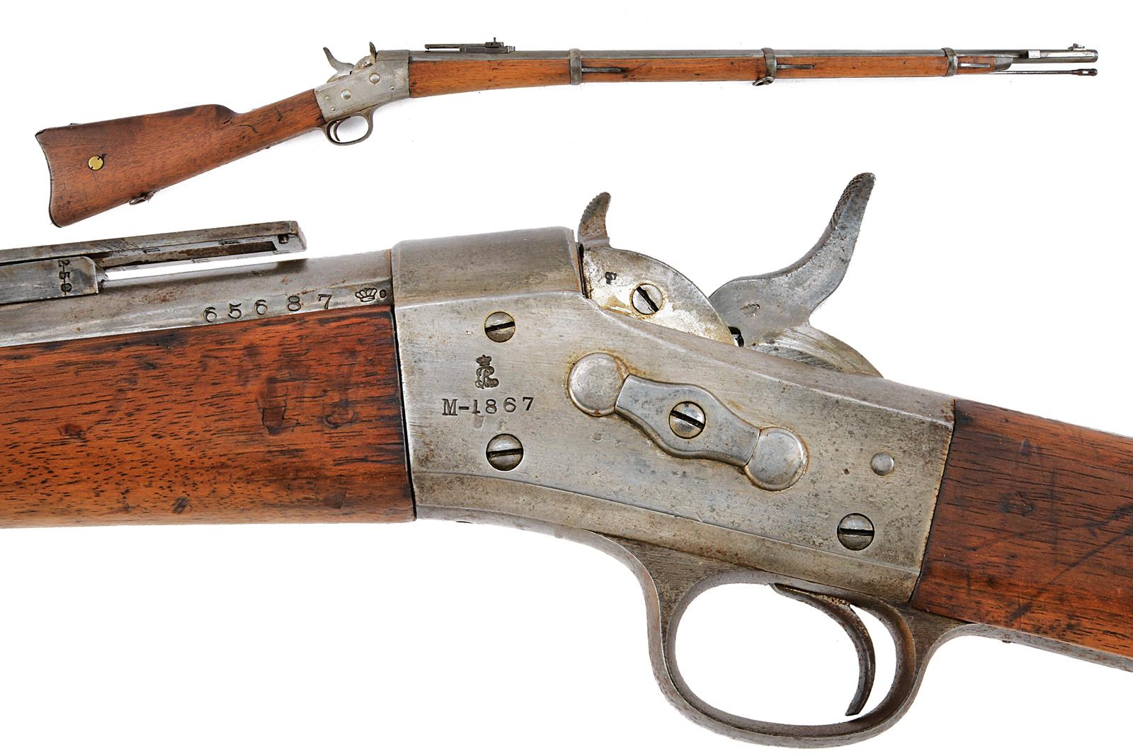 Fucile Remington a retrocarica mod. 1867