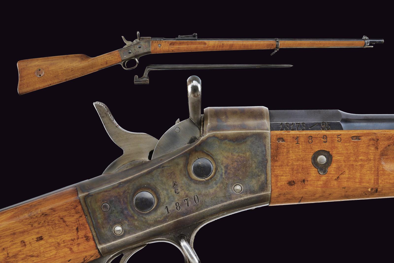Fucile Remington mod. 1889 con baionetta