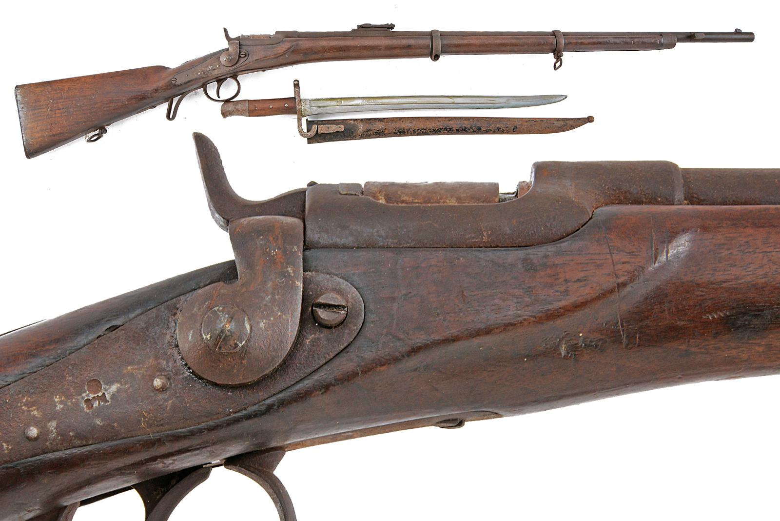 Fucile da fanteria e cacciatori Mod. 1867/77 Werndl con baionetta