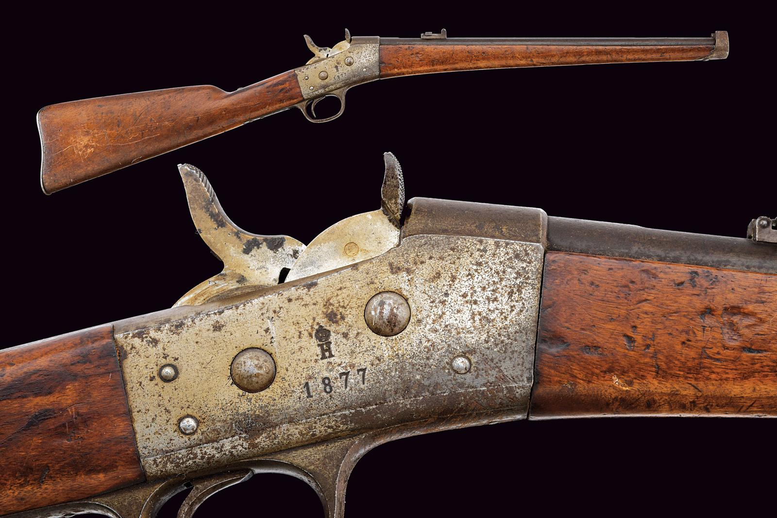 Rarissima carabina Remington Mod. 1870 da cavalleria