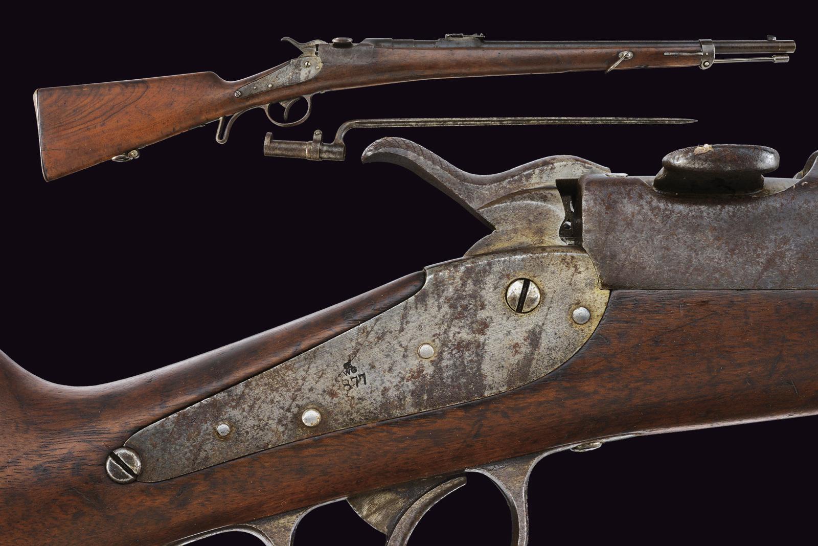 Carabina Werndl Mod. 1873/77 con baionetta a ghiera