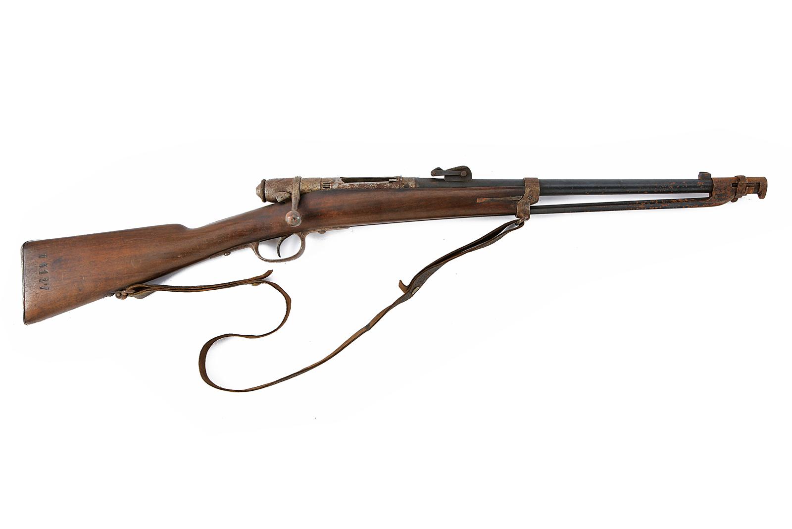 Moschetto Vetterli da cavalleria mod. 1870 con baionetta