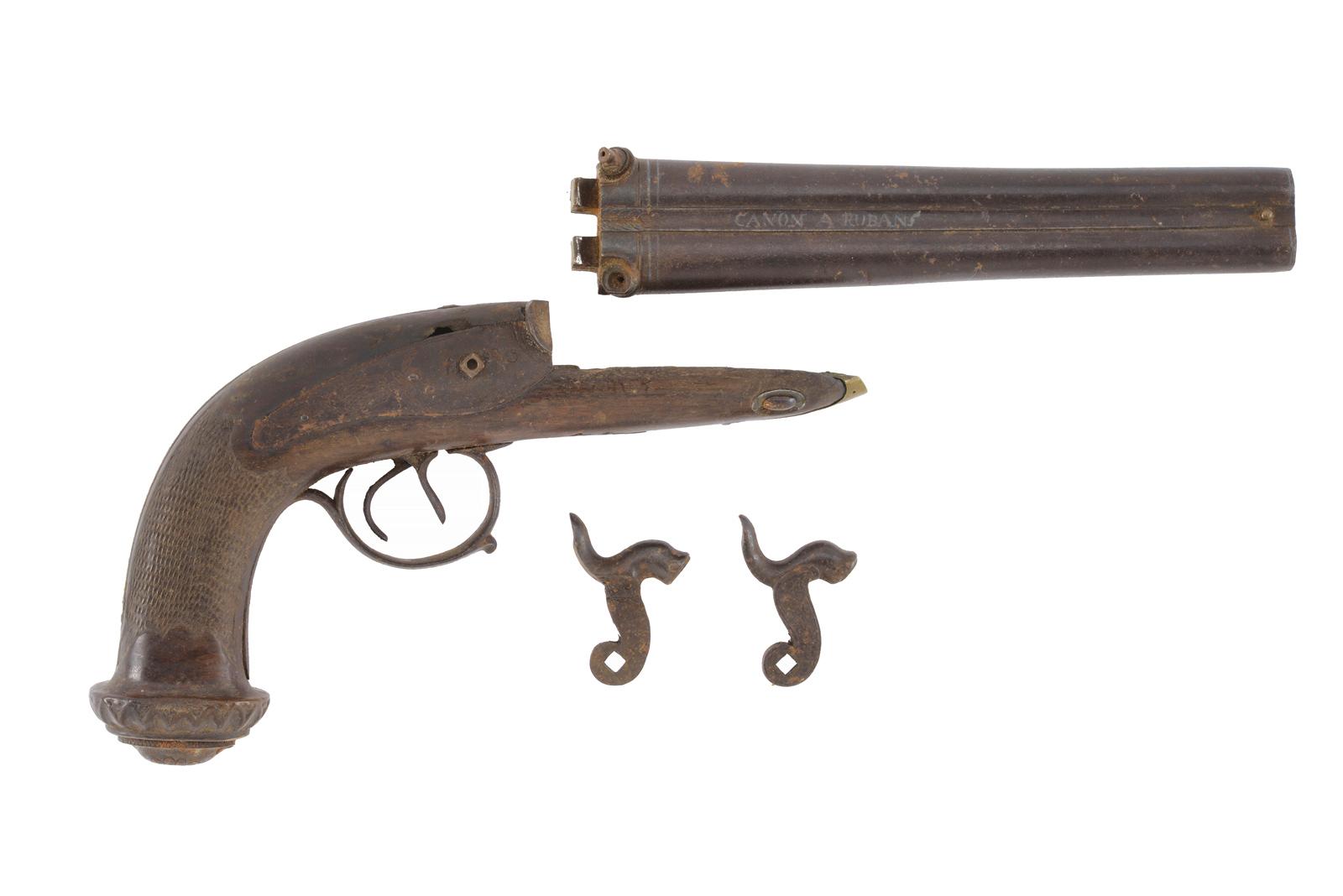 Pistola a luminello a due canne
