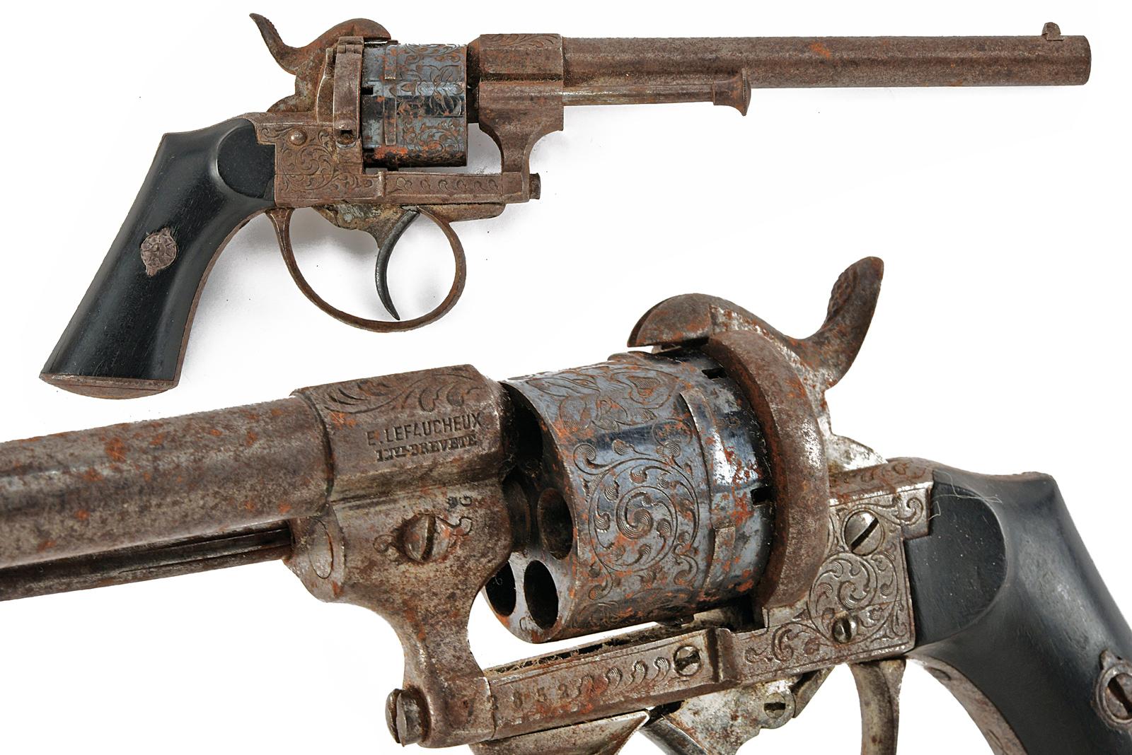 Revolver Lefaucheux a spillo