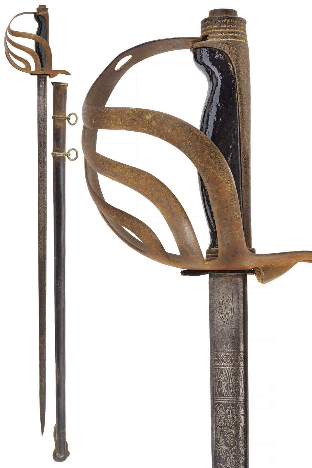 Sciabola da ufficiale di cavalleria mod. 1873
