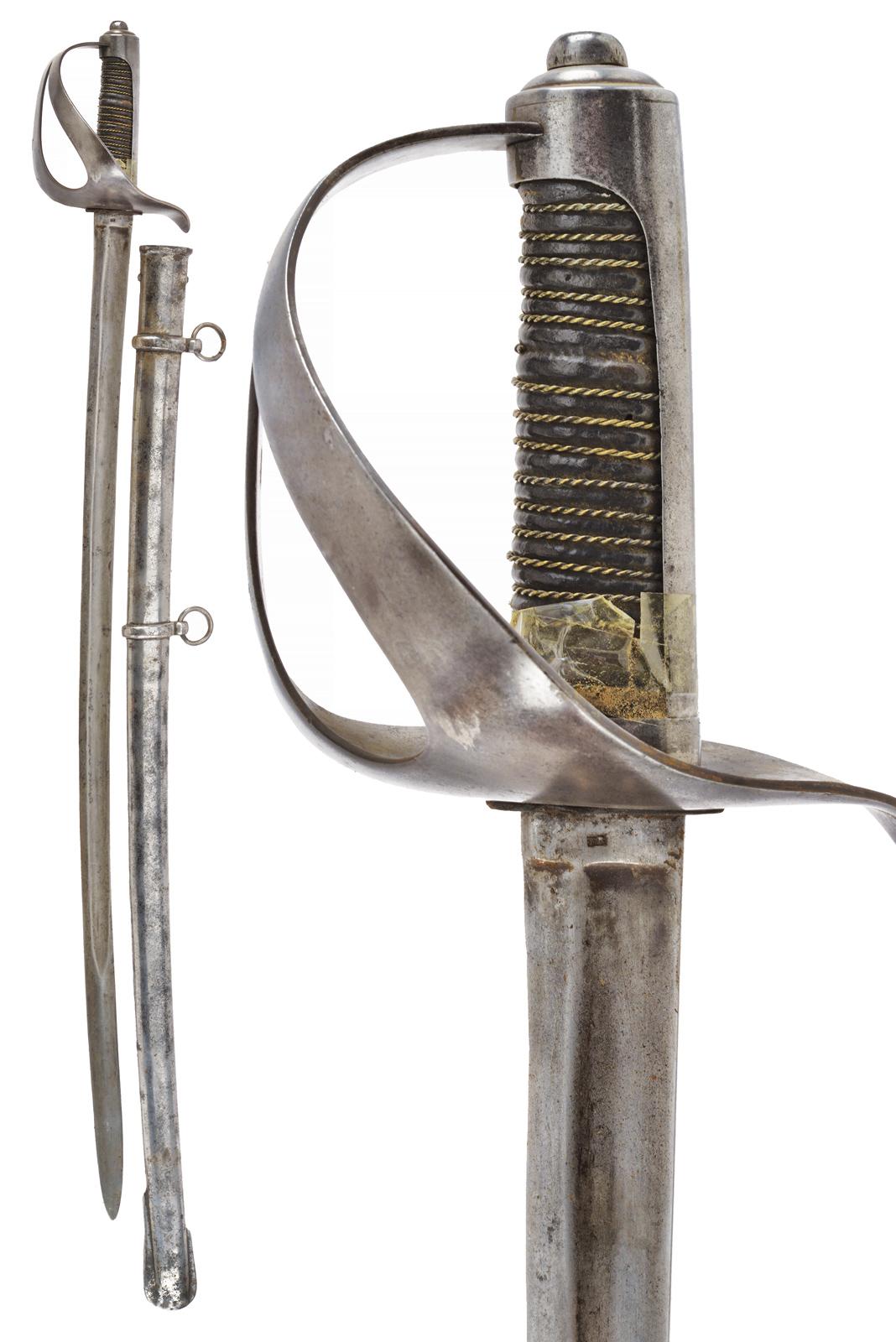 Sciabola da truppa di cavalleria leggera e da Carabinieri Reali a cavallo mod. 1834
