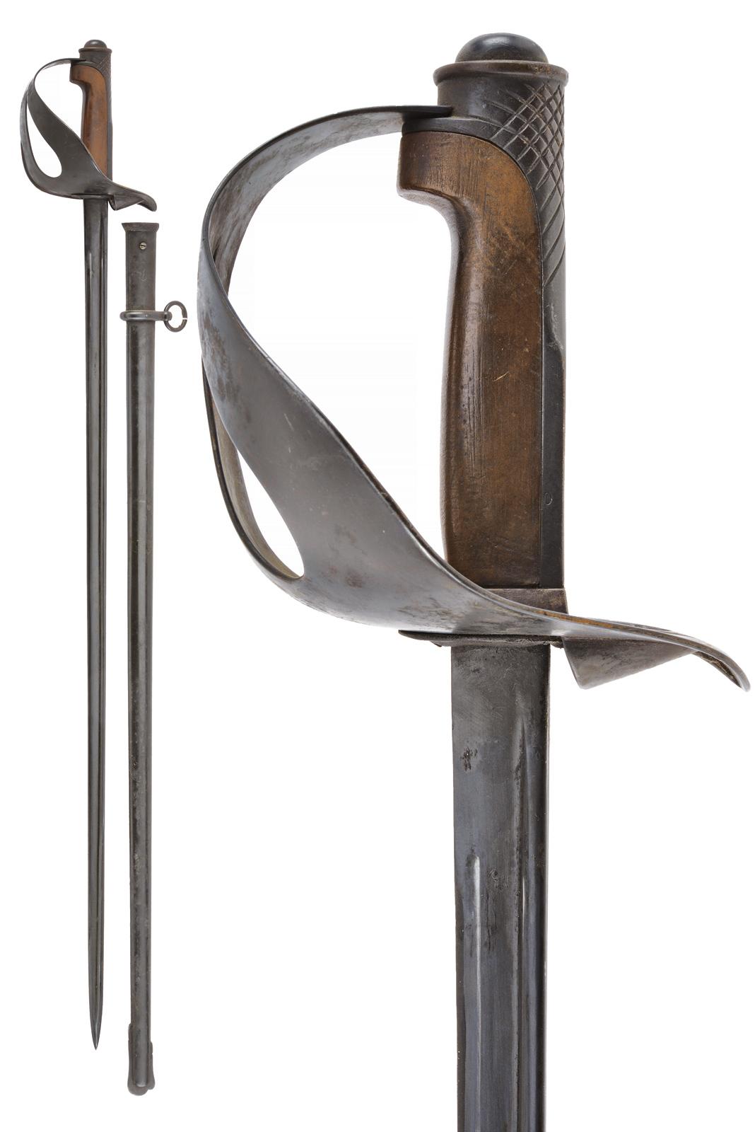Spada da cavalleria mod. 1871, prototipo
