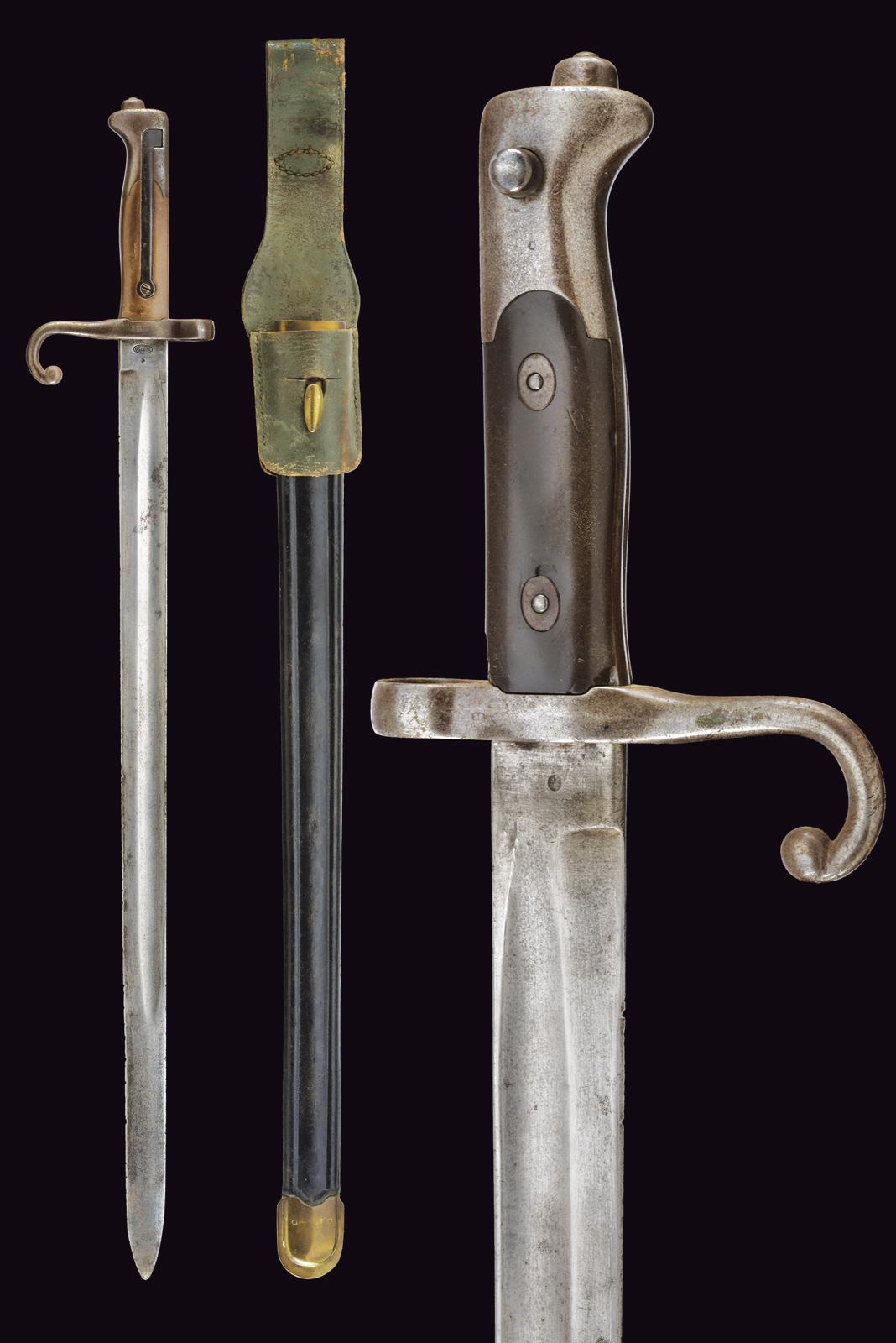 Baionetta Vetterli Mod. 1870, molla lunga 