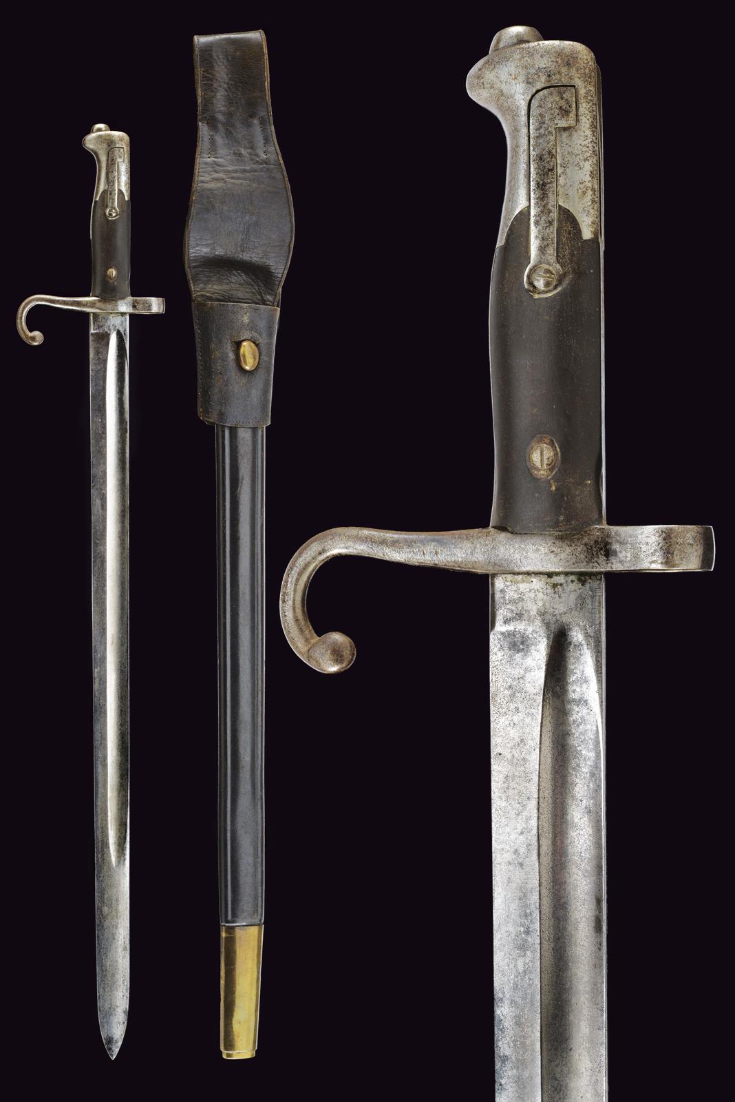 Baionetta Vetterli Mod. 1870, molla corta