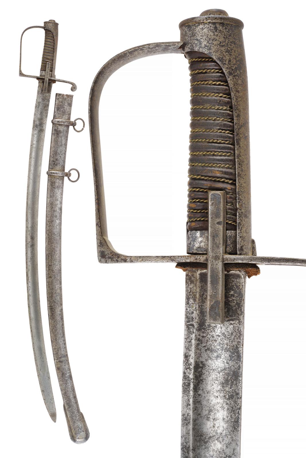 Sciabola da ufficiale d'artiglieria mod. 1833