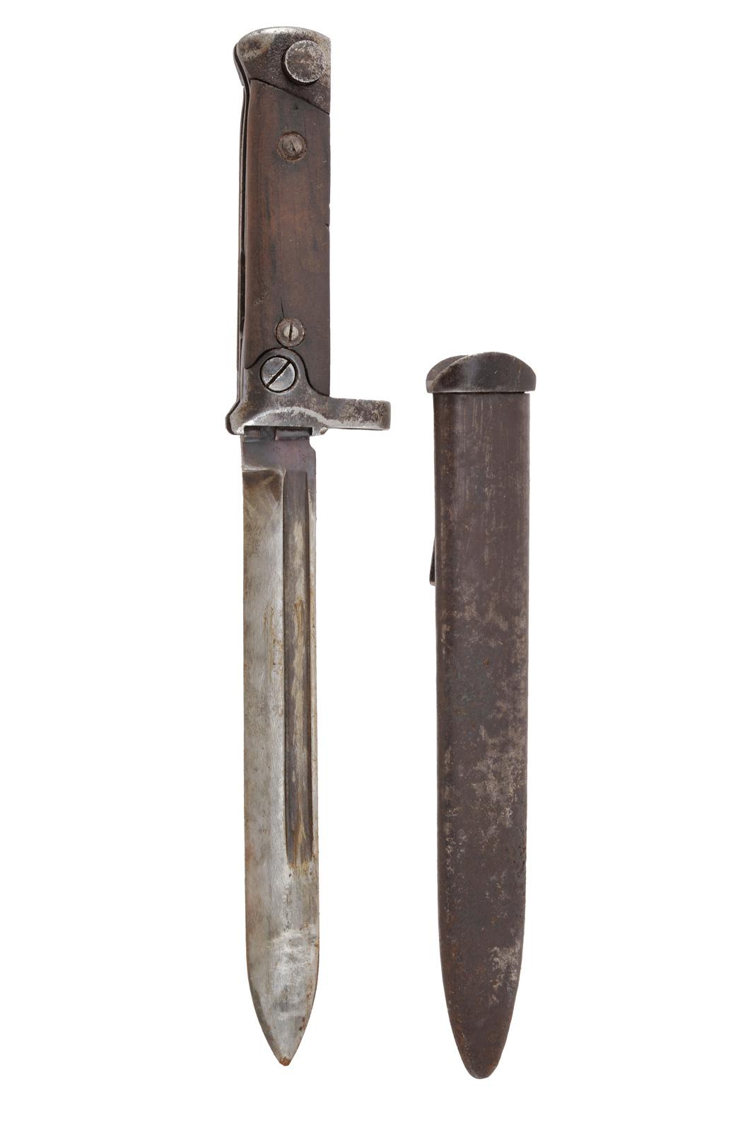 Baionetta pieghevole per moschetto Carcano 91/38
