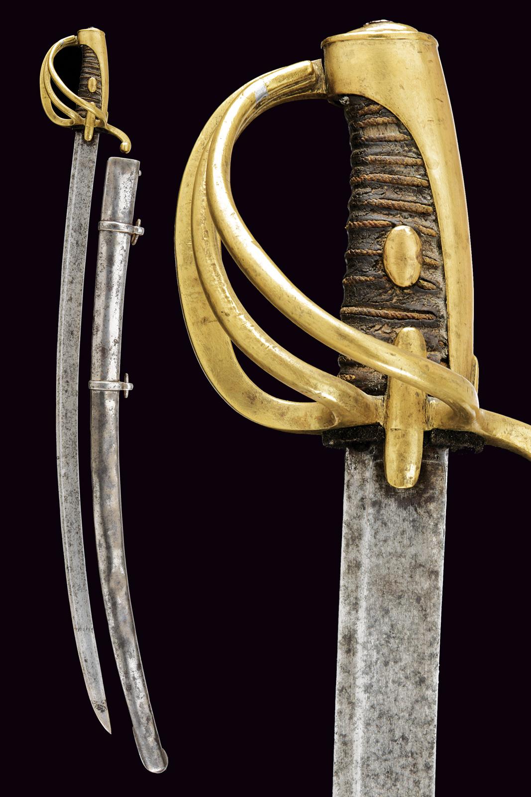 Sciabola da truppa di cavalleria leggera, Mod. AN XI
