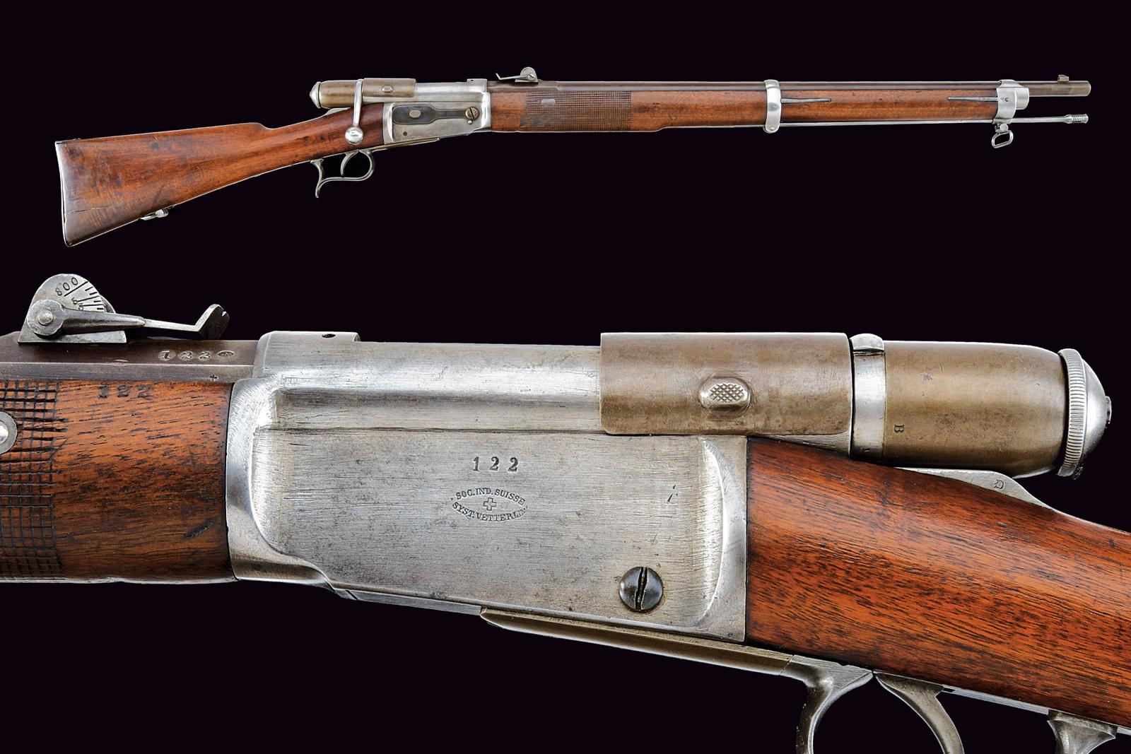 Carabina Vetterli sul tipo M1869/71
