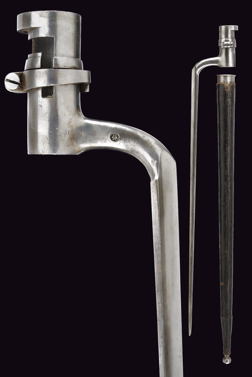 Baionetta a ghiera per fucile di gendarmeria mod. 1850