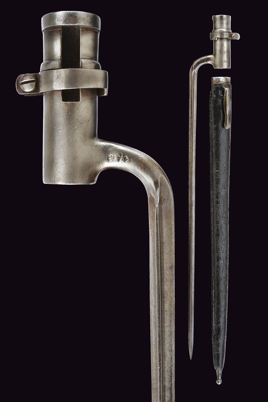 Baionetta a ghiera per fucile di fanteria mod. 1798