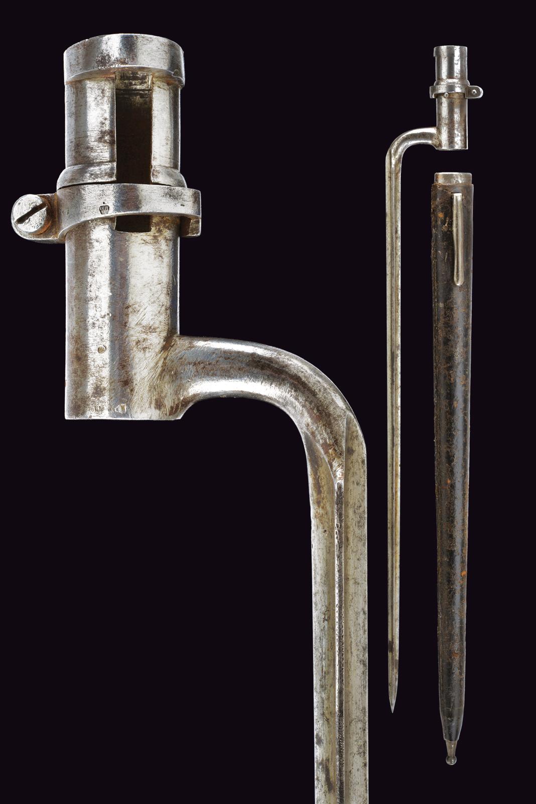 Baionetta a ghiera per fucile di fanteria mod. 1798