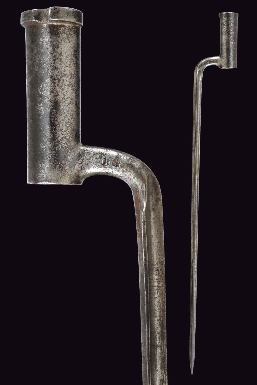 Baionetta a manicotto per fucile di fanteria mod. 1799