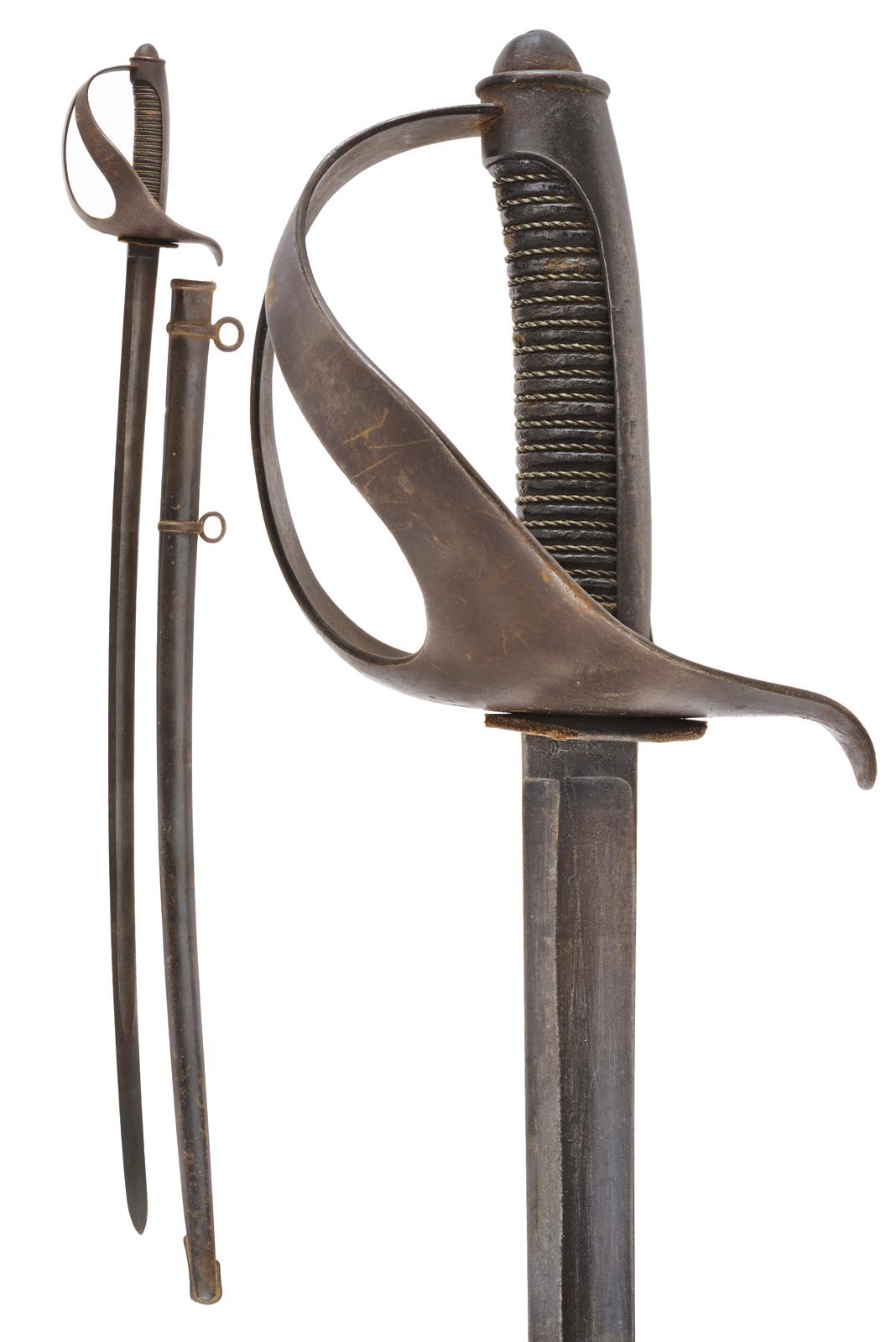 Sciabola da truppa di cavalleria leggera e da Carabinieri Reali a cavallo mod. 1834