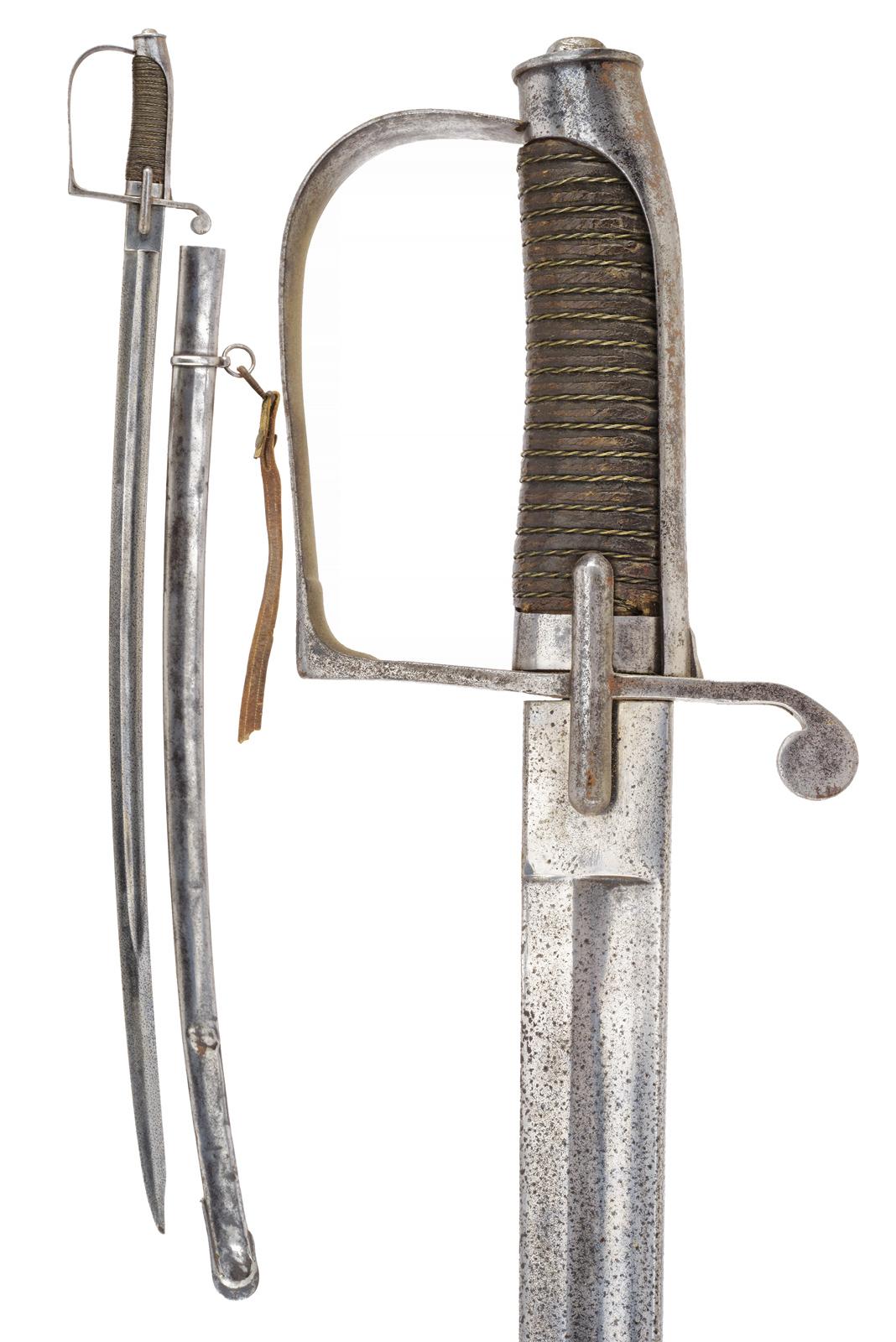 Sciabola da ufficiale di artiglieria mod. 1833
