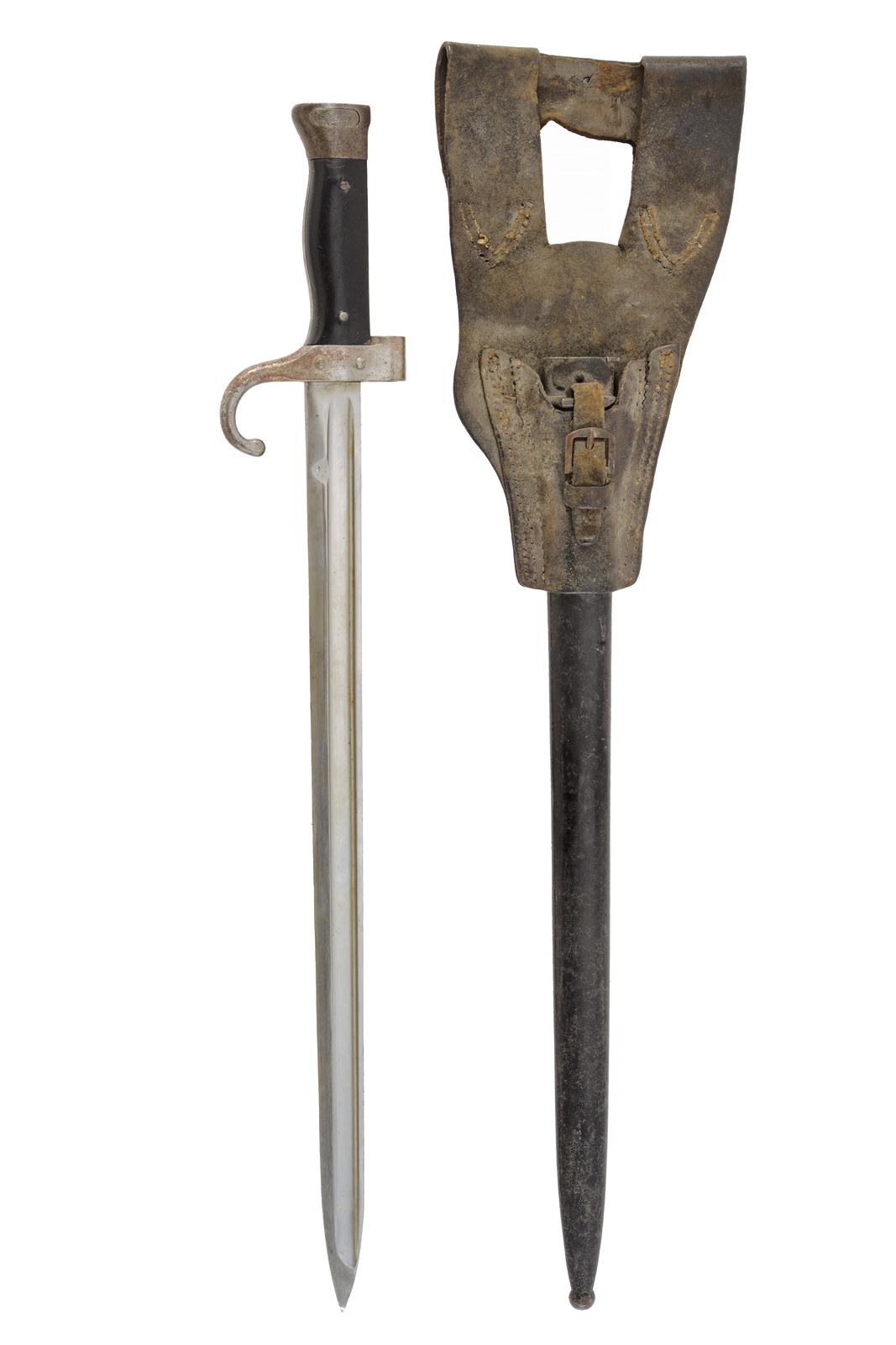 Baionetta per fucile Berthier Mod. 1892, secondo tipo