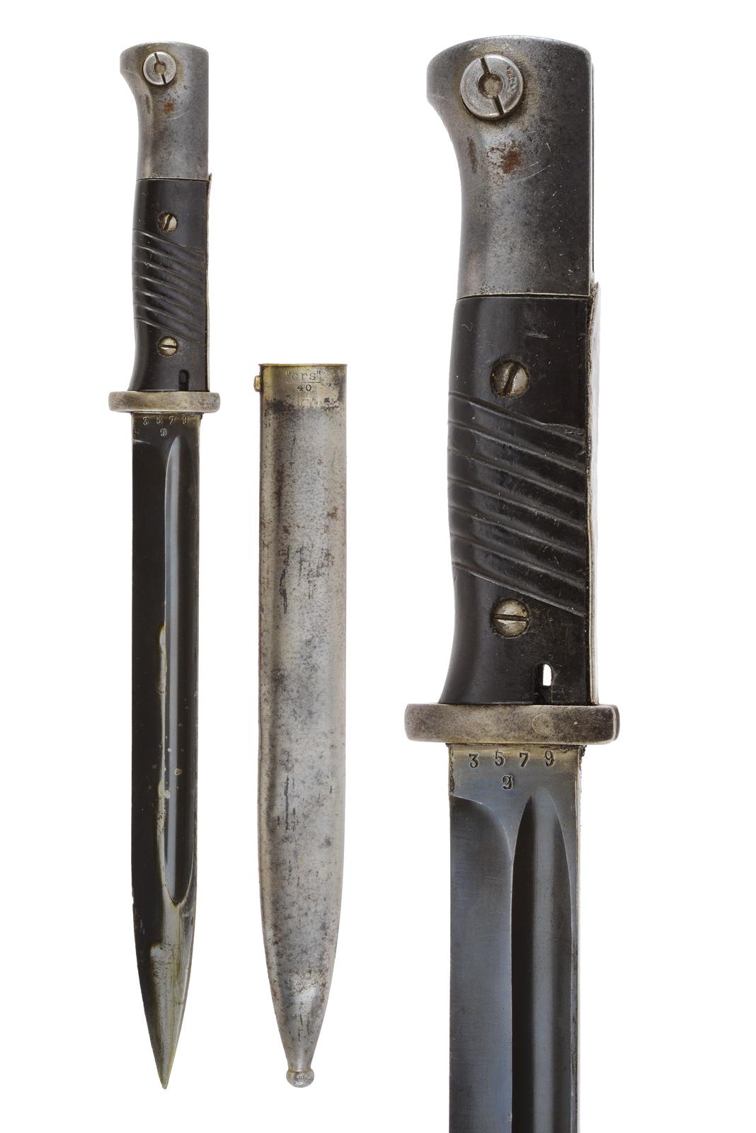 Baionetta Mod. 1884/98 III "K98" "nummerngleich"