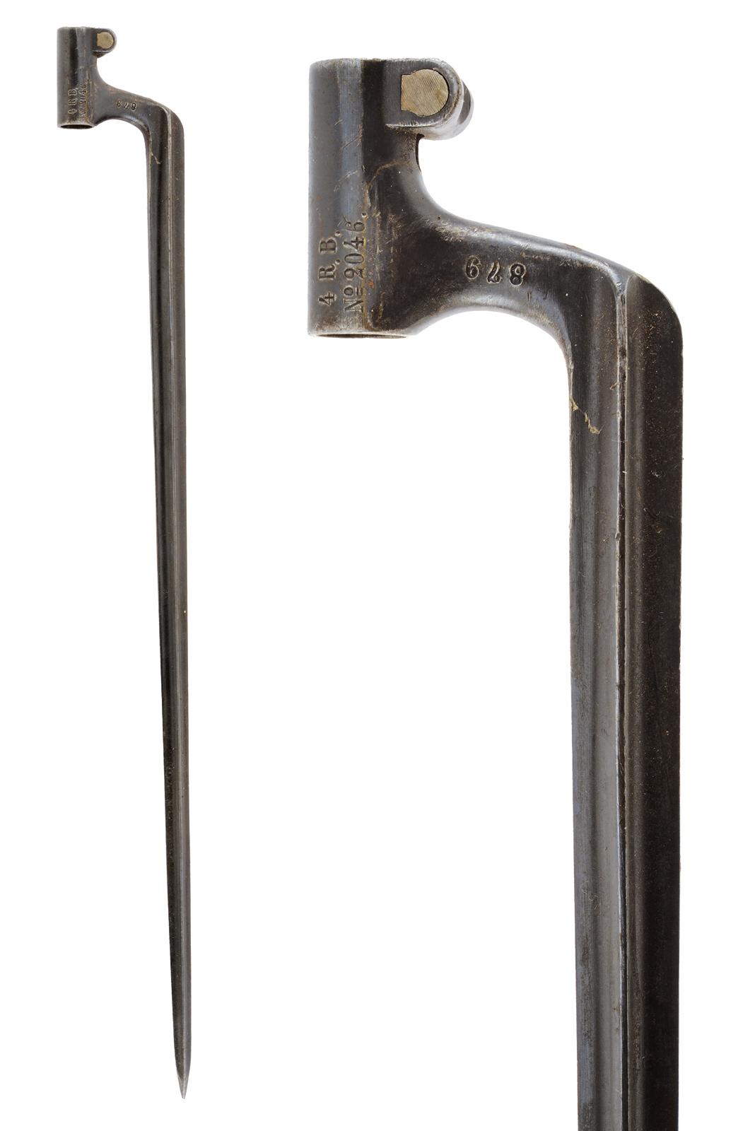 Baionetta Mod. 1867/89 per fucile Remington