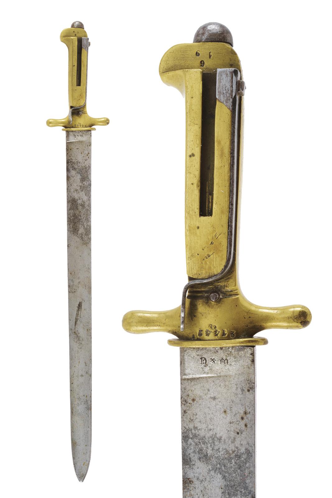 Baionetta Mod. 1836 per carabina da bersaglieri