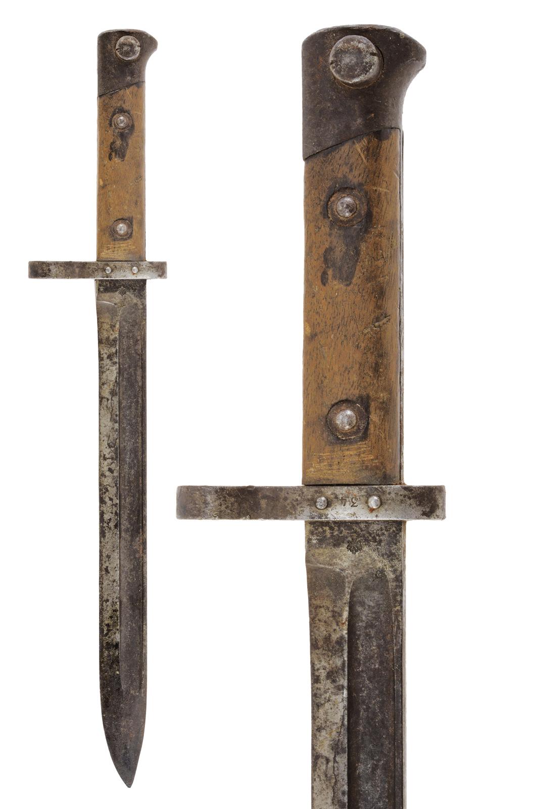 Baionetta Mod. 1895 per fucole Mannlicher