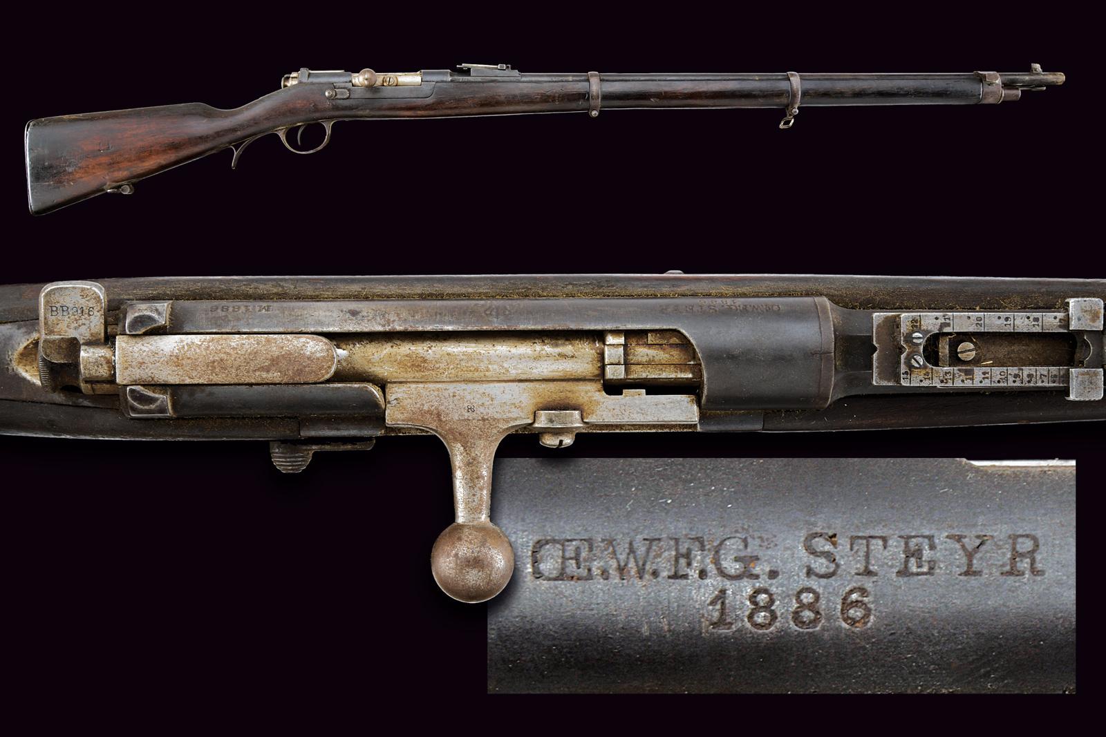 Fucile Steyr Kropatschek mod. 1886