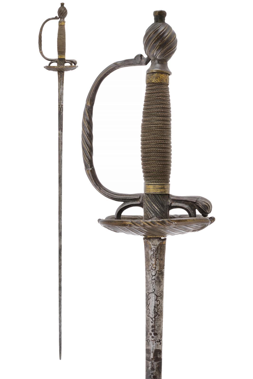 Spadino da ufficiale mod. 1774