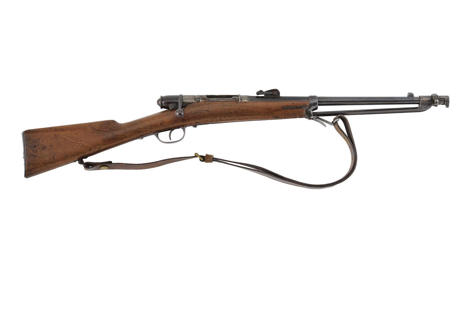 Carabina Vetterli mod. 1870 da cavalleria con baionetta