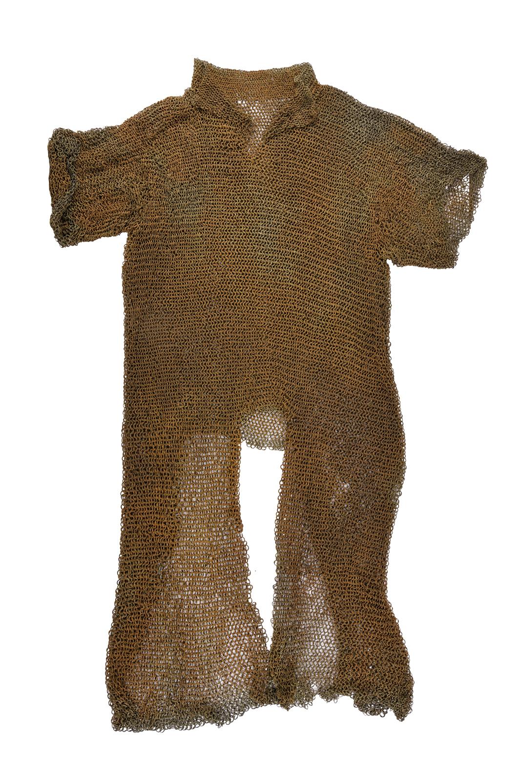 Usbergo di maglia lungo