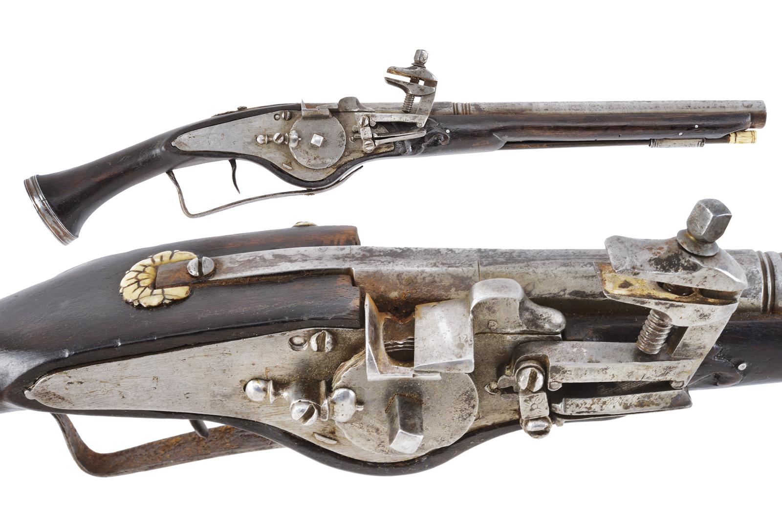 Pistola a ruota composita