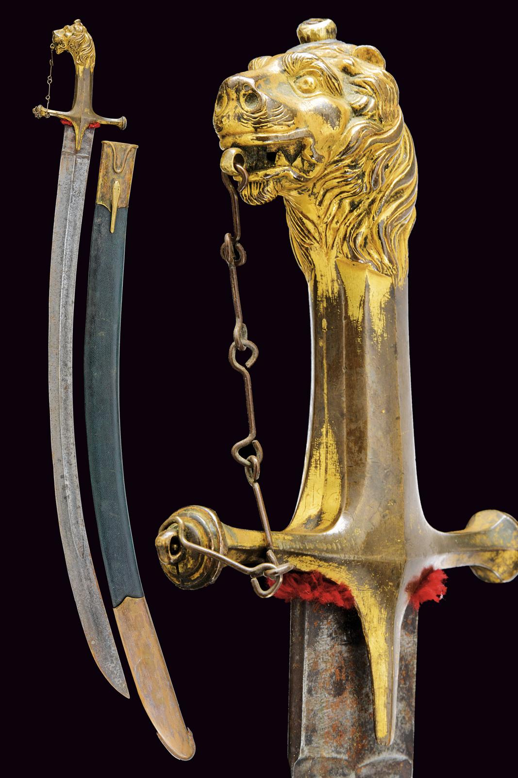 Sciabola da ufficiale d'epoca murattiana 