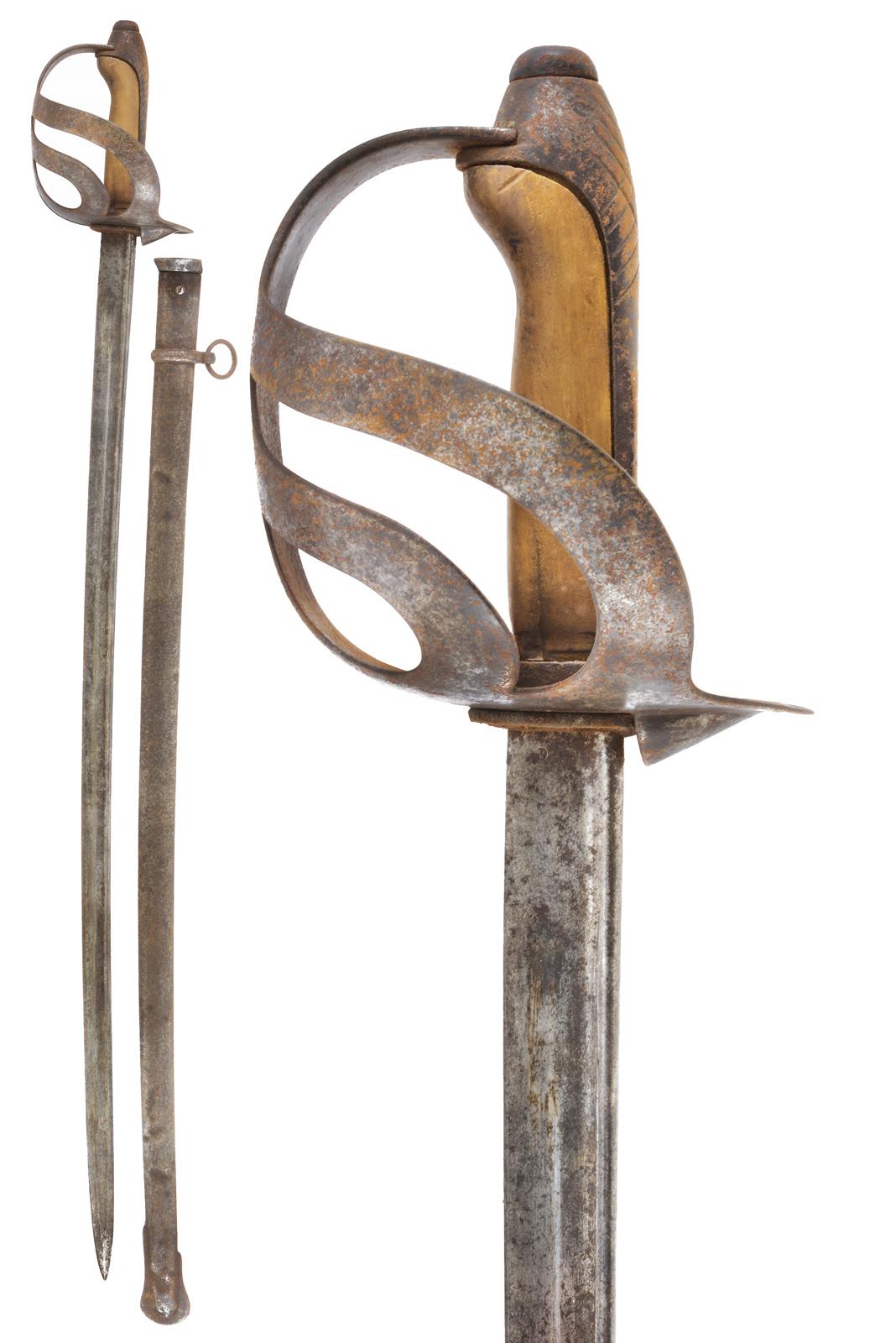 Sciabola da truppa di artiglieria a cavallo mod. 1888