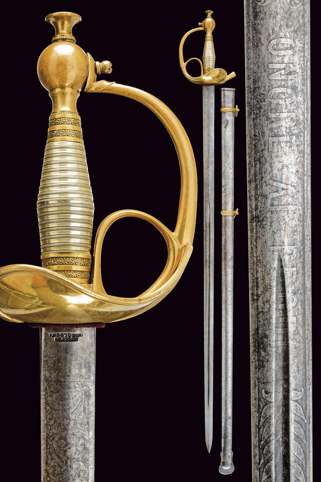 Spada Albertina mod. 1833
