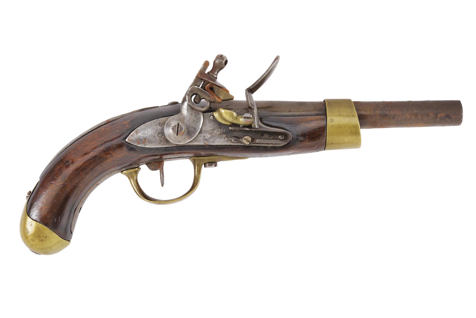 Pistola a pietra focaia da cavalleria AN XIII