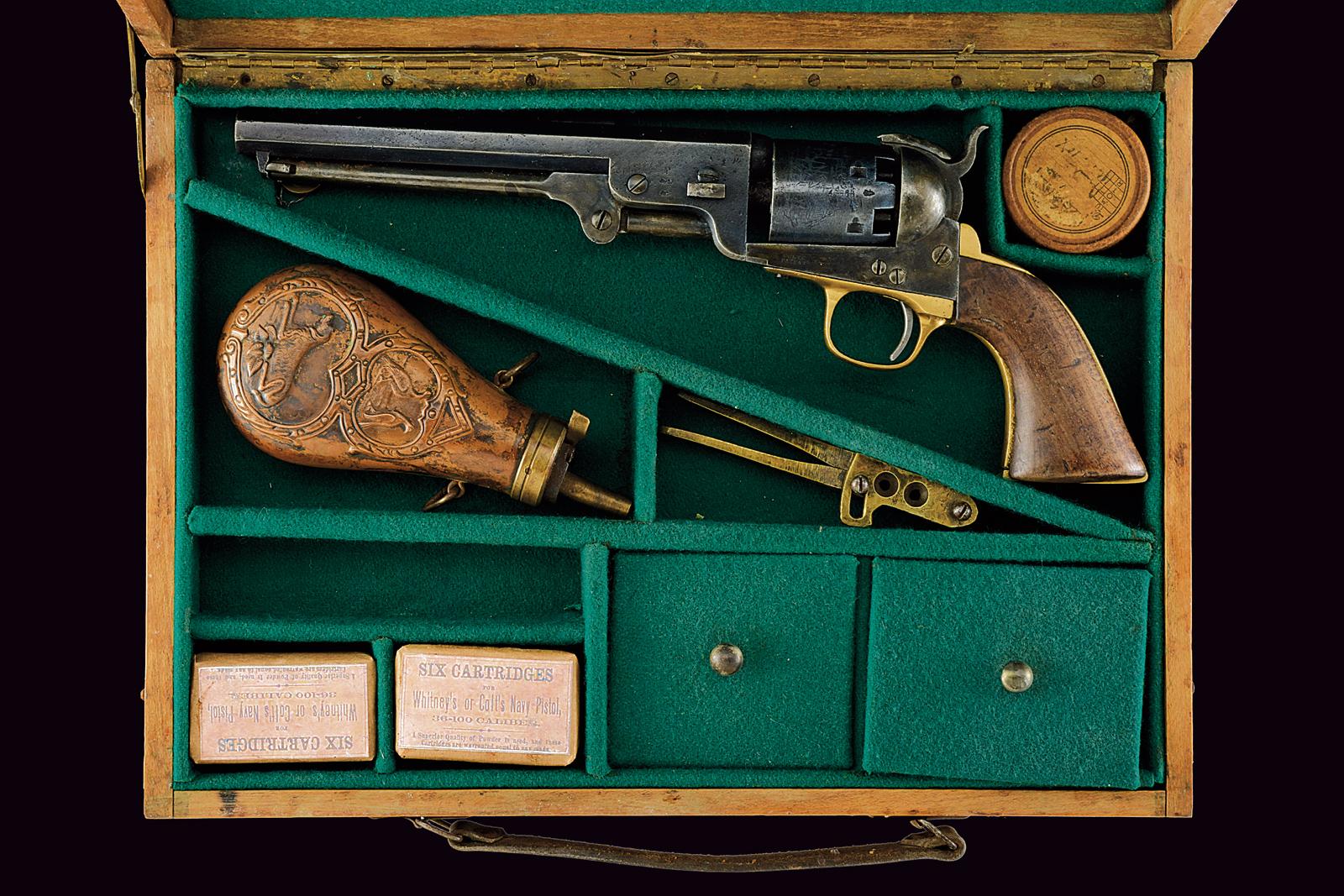 Colt Model 1851 Navy Revolver, London Colt