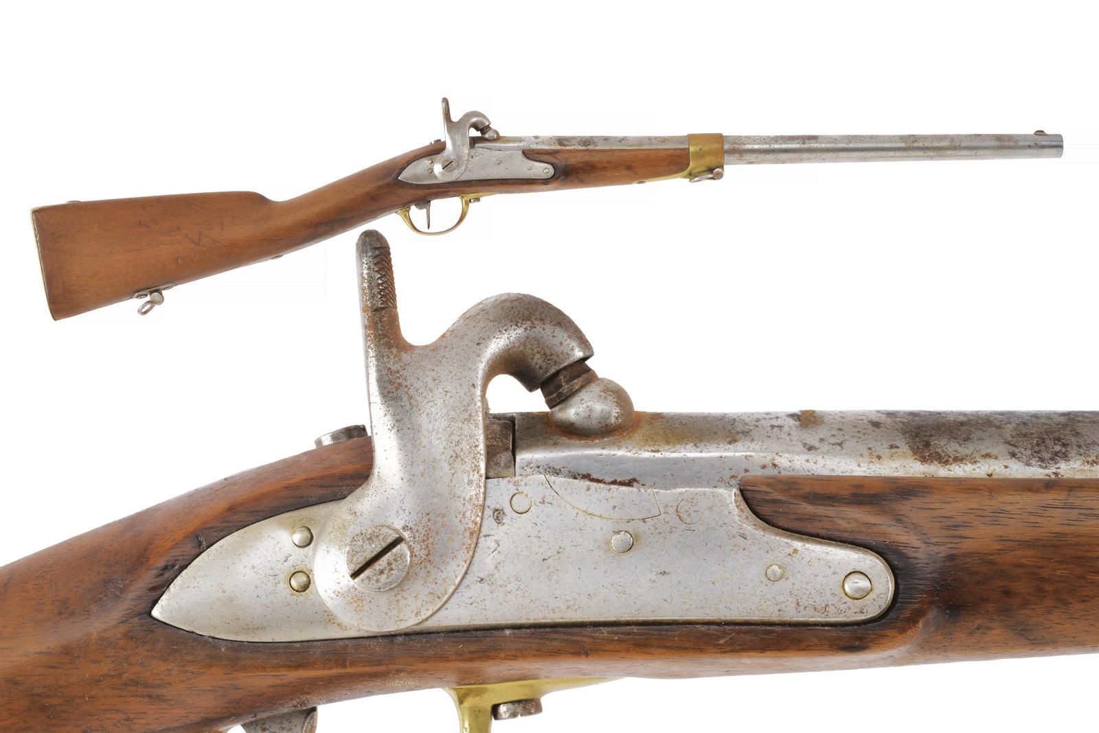 Moschettone da lancieri Mod. 1836 T convertito a percussione