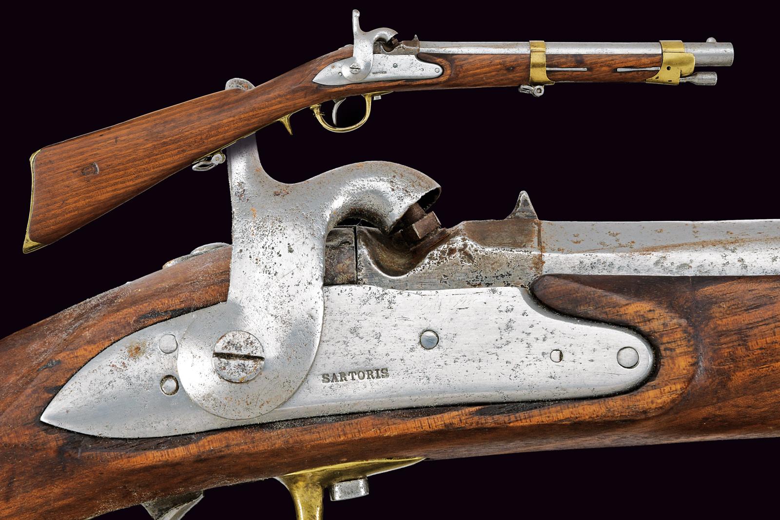 Pistolone da falegnami di fanteria Mod. 1845 a luminello