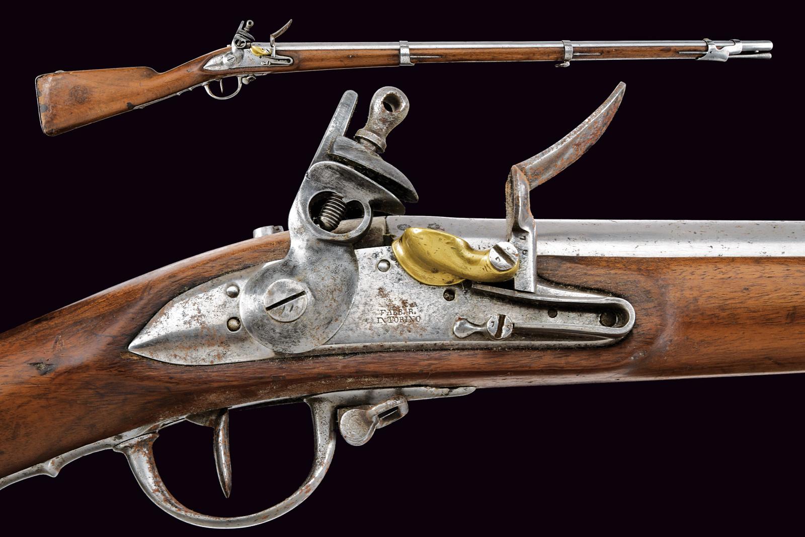 Fucile a pietra focaia da fanteria mod. 1823 (corto)