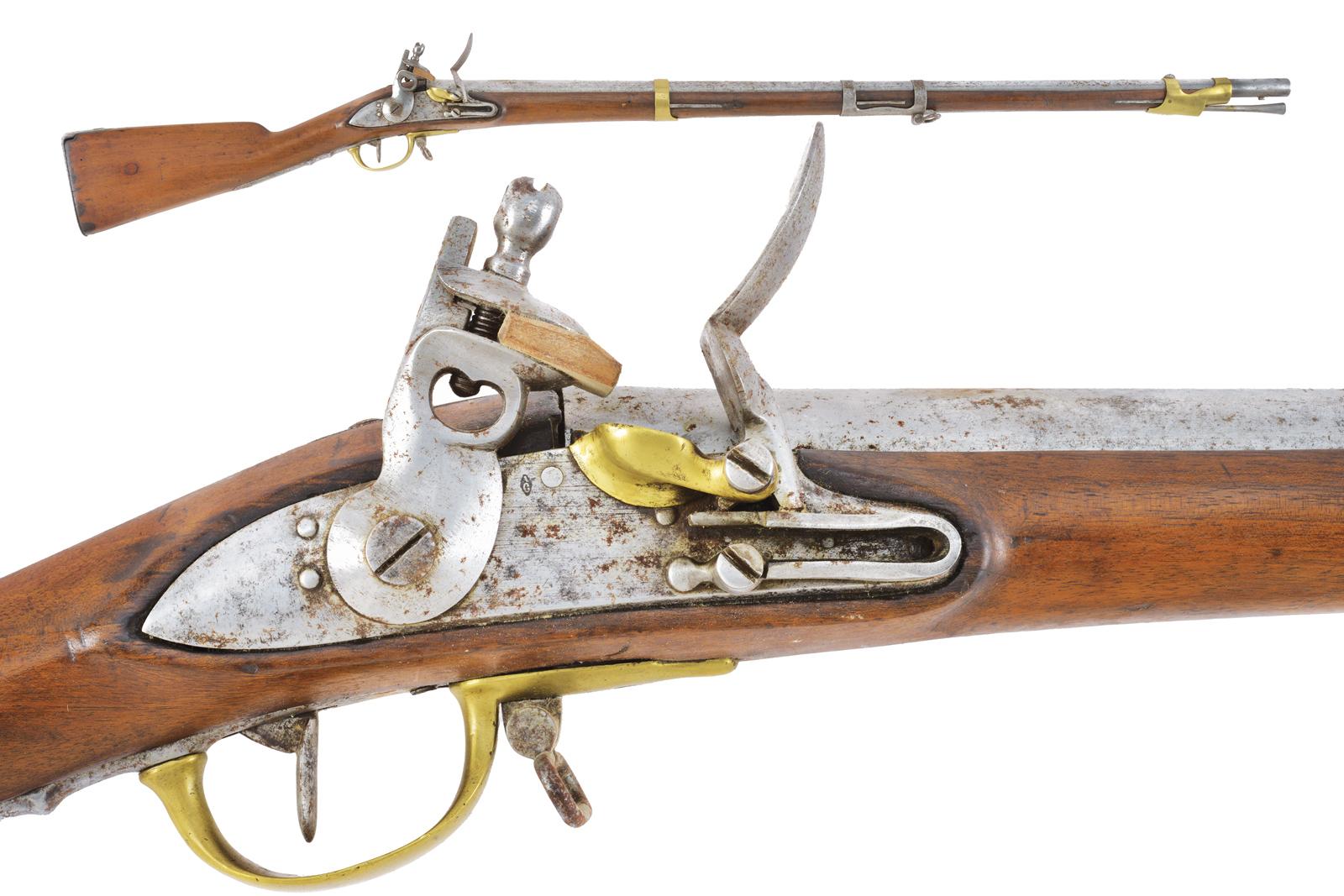 Fucile a pietra focaia da dragoni mod. 1777