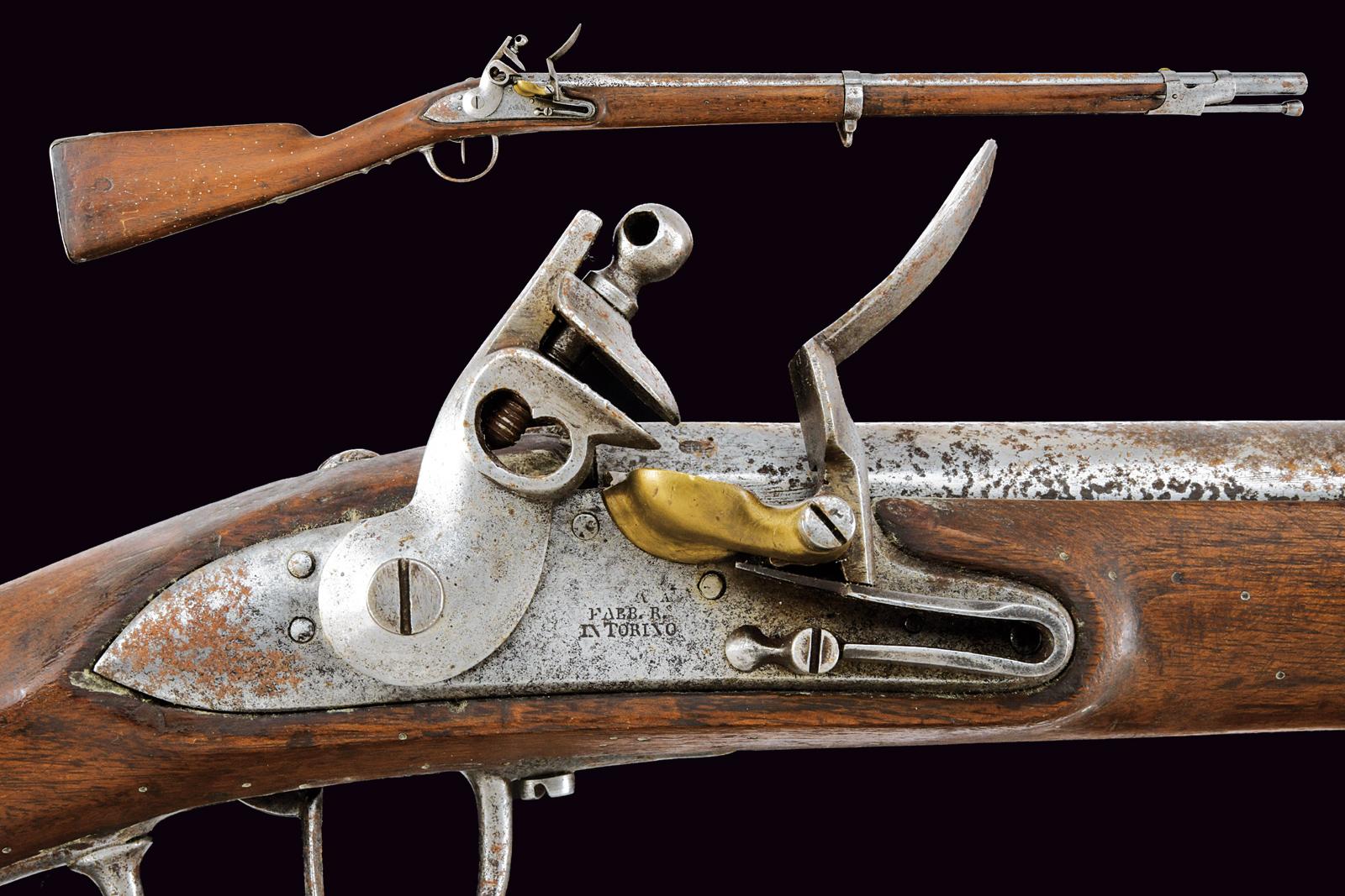 Moschetto a pietra focaia da cavalleria pesante mod. 1814