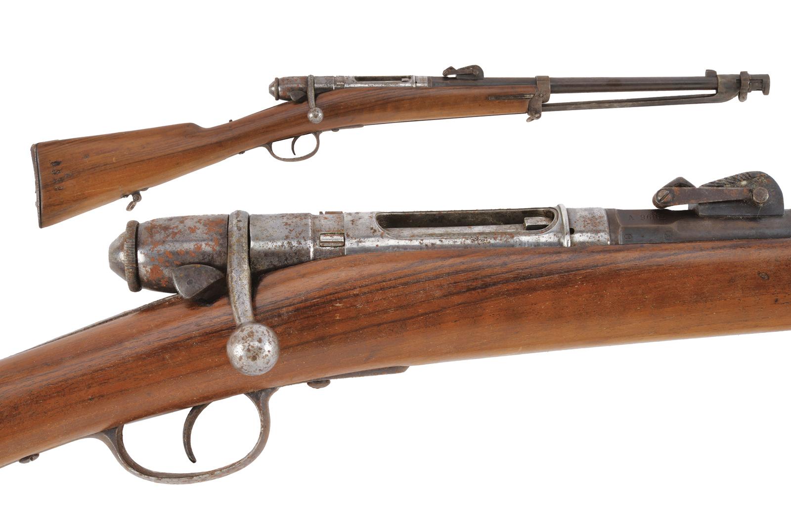 Carabina Vetterli mod. 1870 con baionetta