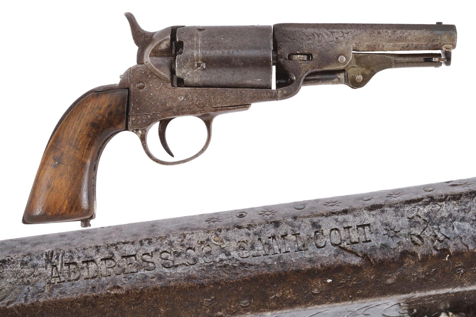 Revolver a luminello sul tipo Colt
