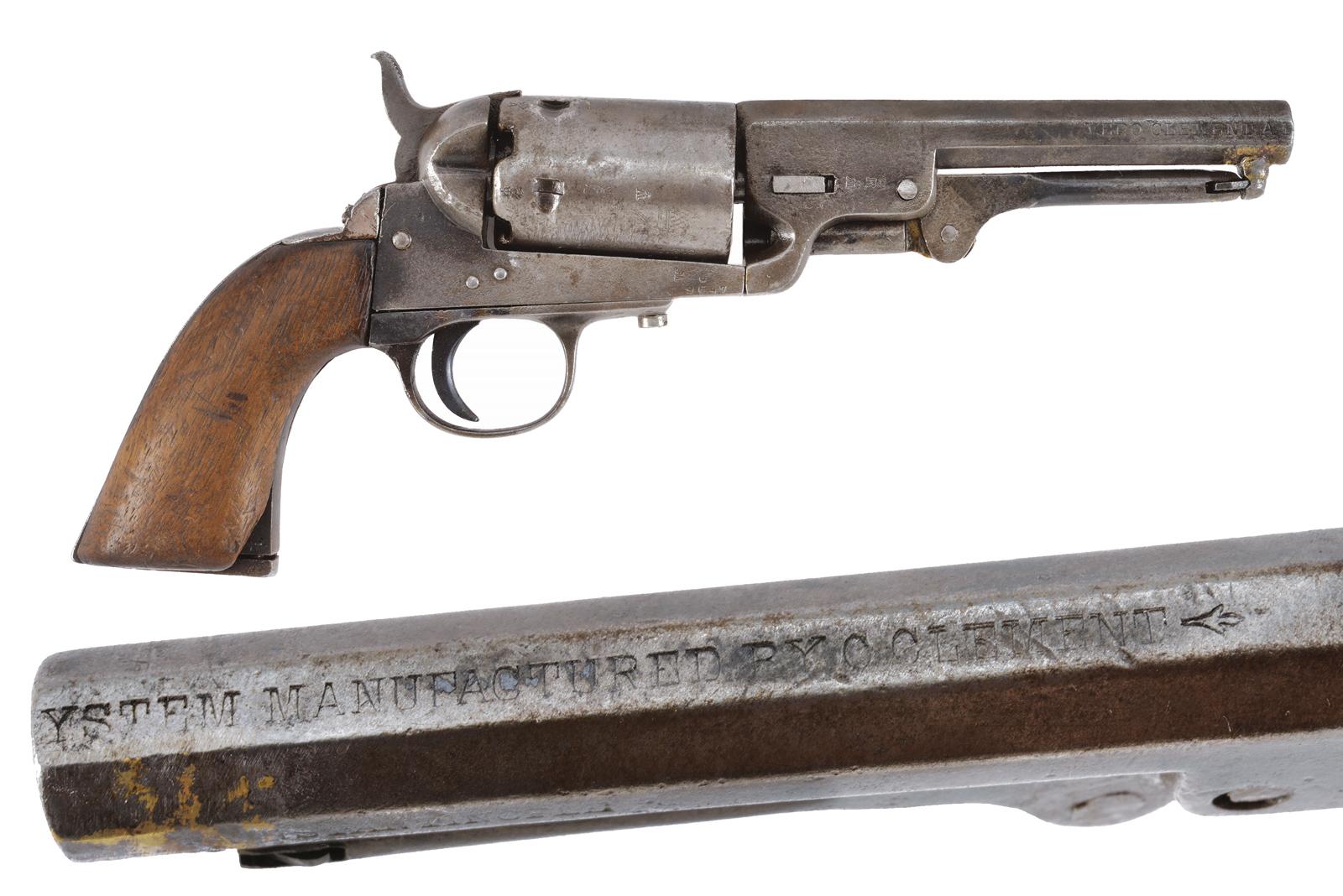 Revolver a luminello sul tipo Colt