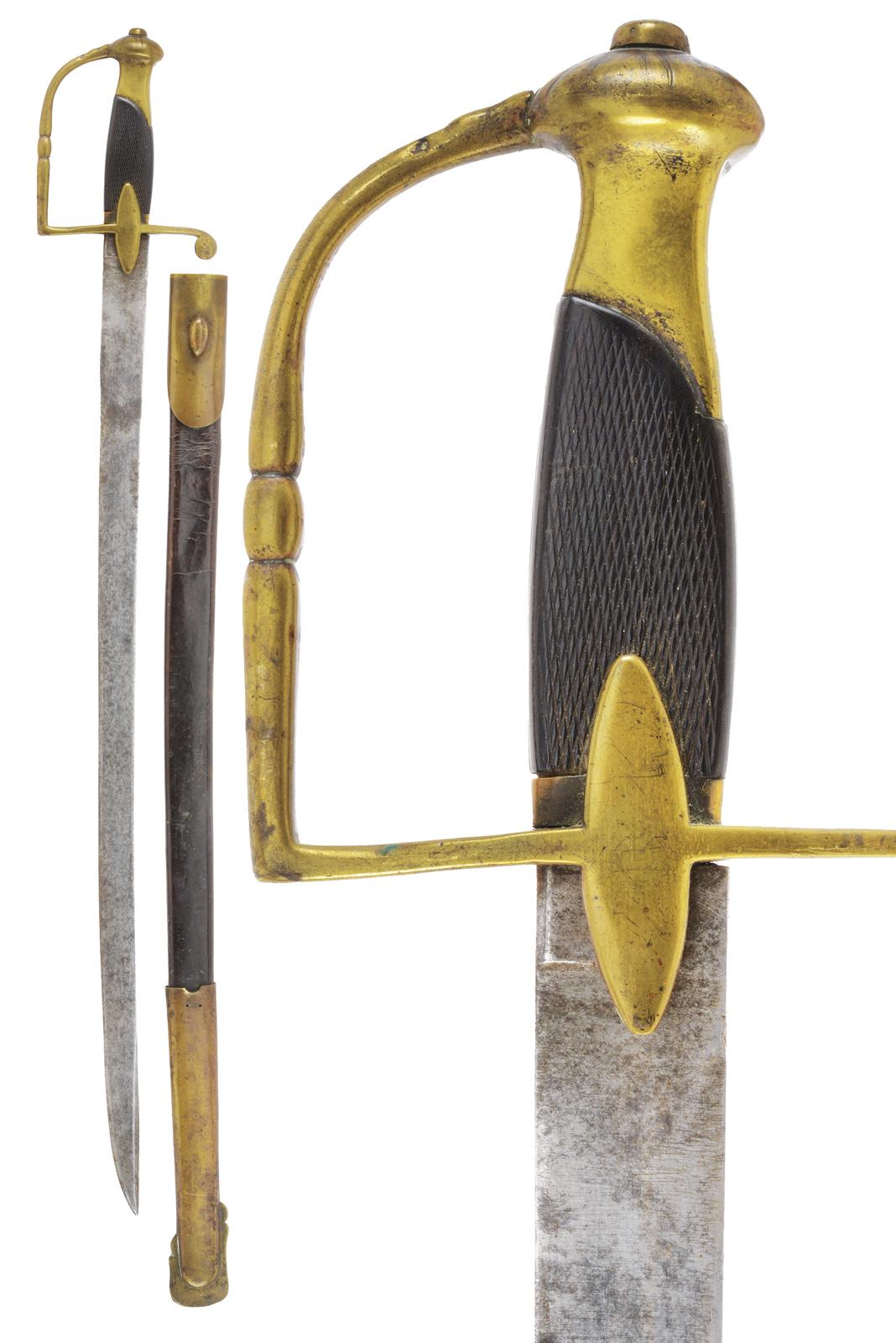 Sciabola Mod. 1833 da furieri e suonatori di fanteria