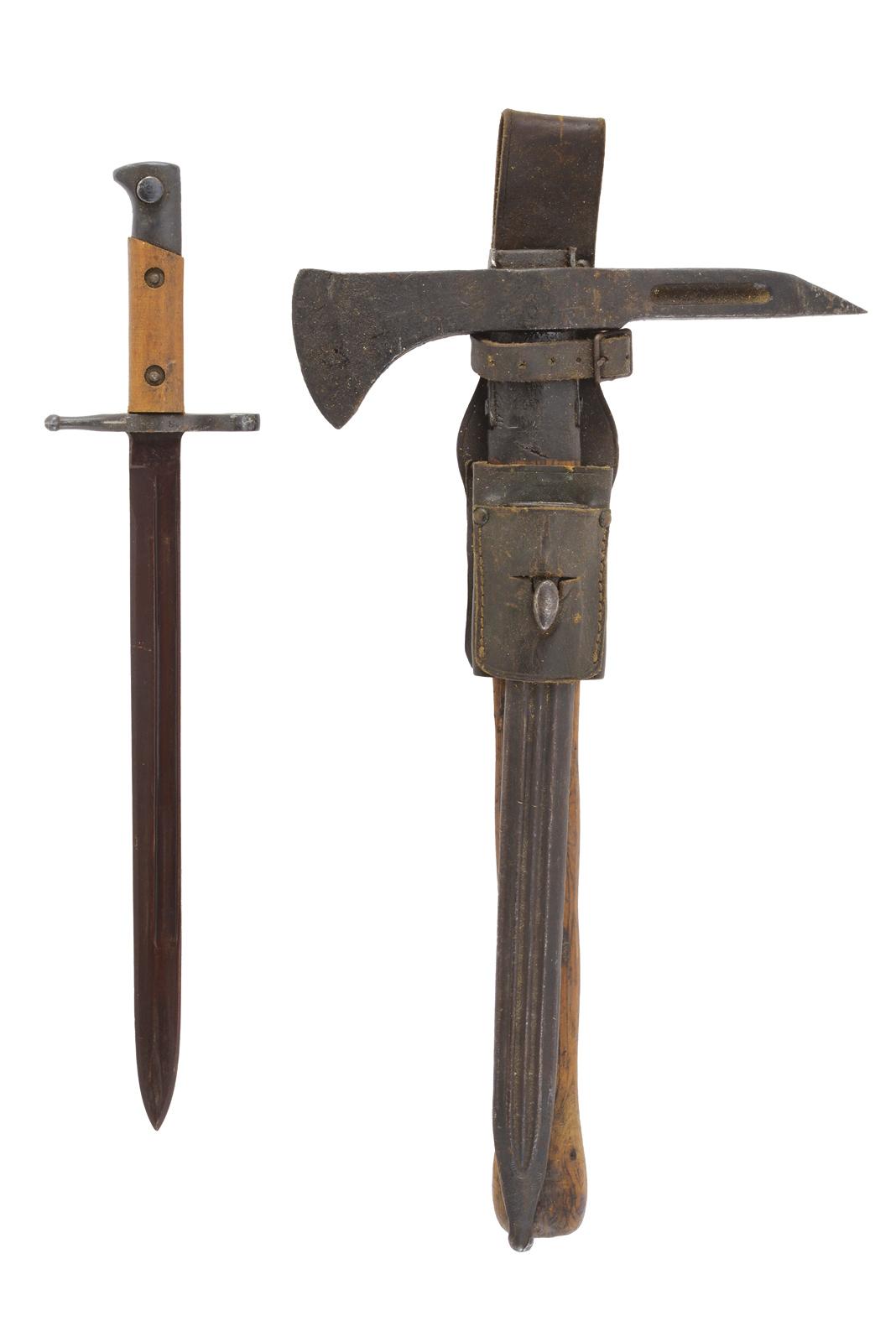 Baionetta mod. 1891 con scure